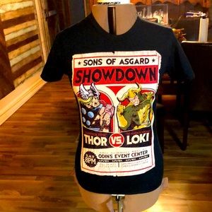 Marvel Sons of Asgard Thor Loki TShirt Men Women